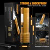 LIMALNICY Rechargeable Flashlights High Lumens 2000 Long Lasting, 4 Modes