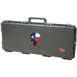 Texas Flag Skull Punisher Sticker USA Lone Star State Decal