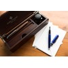 Diplomat Precious Wooden Desk Ink Pot - Wenge
