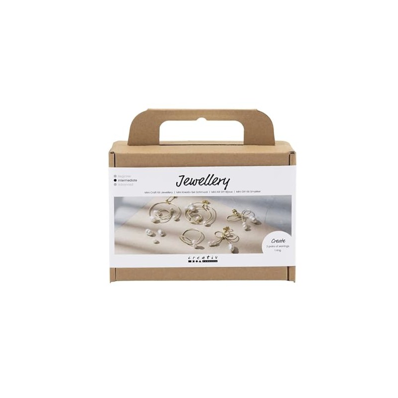 Creativ Mini Jewellery Craft Kit Gold Plated 1 Pack