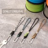 SENLLY Keychain for Keys, Cell Phone, Wallet, Braided Paracord Design
