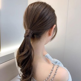 Hair Rubber Hair Elastic 4-Piece Hair Accessory Wig Hair Ring Stylish Simple High Elasticity Popular Korean Style Does Not Fall Out, Adult Hair Accessories, Hair Closure, Women's, Commuting to Work or