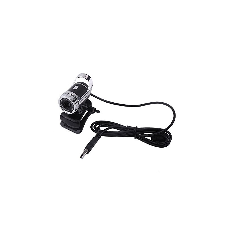 ASHATA Webcam de Computadora,HD Cámara USB Internet Portátil,Cámara Web USB