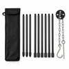 Adjustable Camping Tripod for Campfire Cooking – Portable Hanging Pot