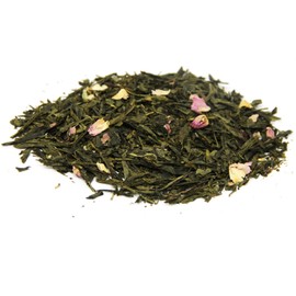 Quertee Sencha Green Organic Tea "Cranberry Orange" Organic Tea with Fruity Fresh Cranberry Orange Flavour (200 g)