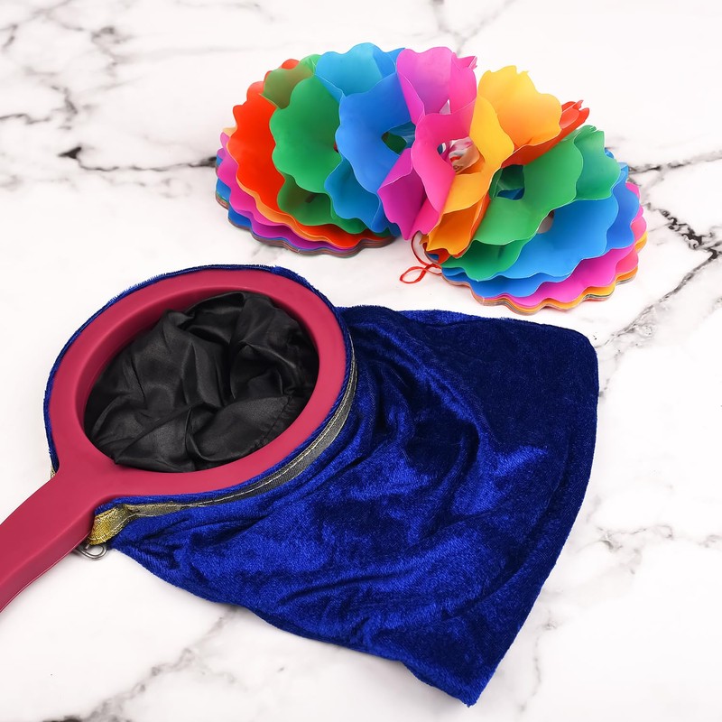 MEISH 2 Pieces Magic Change Bags Magic Tricks Bag with