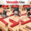 40cm Adjustable Guide Rail for Woodworking – Auxiliary Backing Bracket