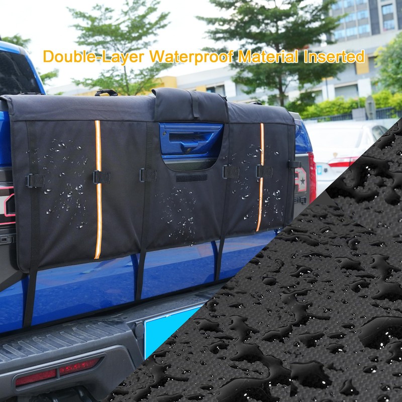 Amooca Tailgate Pad for Mountain Bikes Pickup Truck Tailgate Protection