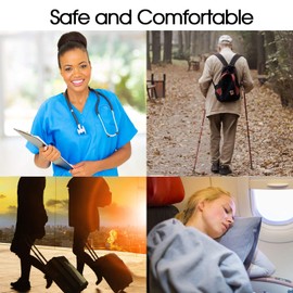 SocksLane Cotton Compression Socks, 15–20 mmHg Graduated Support, Knee-High Medical Compression (Misty Gray Stripes S/M)