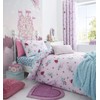 Catherine Lansfield Fairies Easy Care Single Duvet Set Pink