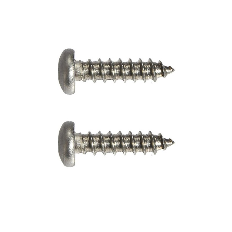 #10 x 1-1/2" Pan Head Sheet Metal Screws, Full Thread,