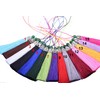 16 Colors Choice -10pcs 3.6''(9.0cm) Soft Silk Tassels for Jewelry