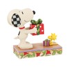 Enesco Jim Shore Peanuts Snoopy y Woodstock con figura de