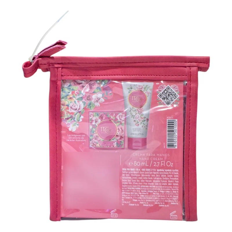 Crema Manos 80ml + 2 Jabón Perfumado 25g Set Maja