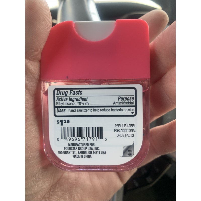 B-pure B Pure Hand sanitizer Hibiscus Scented Moisturizing Hand Sanitizer