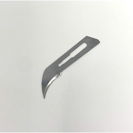 Disposable Surgical Scalpel Blades Sterile Sizes 10 10A 11 12 14 15 16 18 21 22 36 High Grade Carbon Steel 2.1% 10xx Individually Foil Wrapped by P&P Medical Surgical Box of 100 (12)