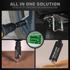 74-Piece Magnetic Nut Driver Set for Impact Drill Metric &