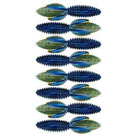 BAITFUEL B Bug Infused with Supercharged X55 Formula Gel: Fish Scent Technology with Powerful Attractants | 4.3-Inch, Okeechobee Craw (PN: X48539)