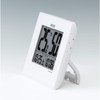 Seiko SQ798W Table Clock, Alarm Clock, Radio Waves, Digital Calendar,