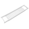 Luxury Slim Bridge Bath Tray Bathtub Storage Rack Shelf Organizer