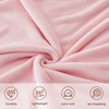 LINENOVA Fleece Throw Blanket for Couch, Sofa, Bed, Soft Lightweight