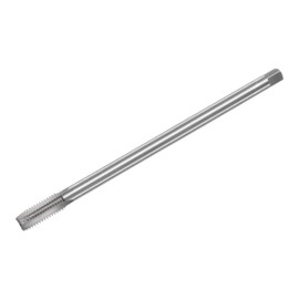 uxcell Metric Thread Tap M10 x 1.5 H2 150mm Extra Long Straight Flute Screw Thread Milling Machine Taps Threading Tapping Repair Tool