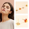 Fall Earrings for Women Thanksgiving Punmpkin Pie Candy Corn Maple
