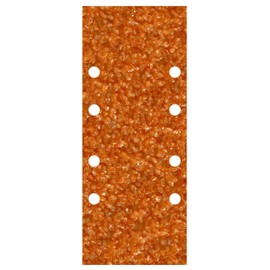 wolfcraft 5 Perforated Sanding Strips I 1961000 I 93 x 230 mm, Grit 40 I Robust Sanding Discs for Orbital Sander for Wood or Metal