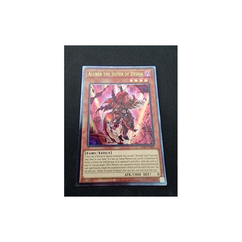 Aluber The Jester of Despia - OP20-EN003 - OTS Tournament