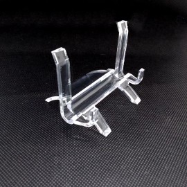 Easel stand, acrylic, slab stand, 3 inch, large, display stand, #O-206