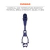 Ergodyne Squids 3400MD Metal Detectable Glove Grabber with Dual Clip