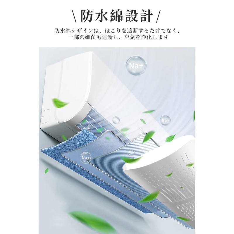 Air Conditioner Wind Protection Cover, Direct Hit Wind, 180° Up