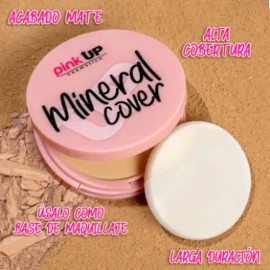 Pink Up, Polvo Mineral, Larga Duración, Cobertura Completa                                                                                            