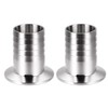 sourcing map Clamp Hose Adapter 1.988 Inch Flange to 1-1/4