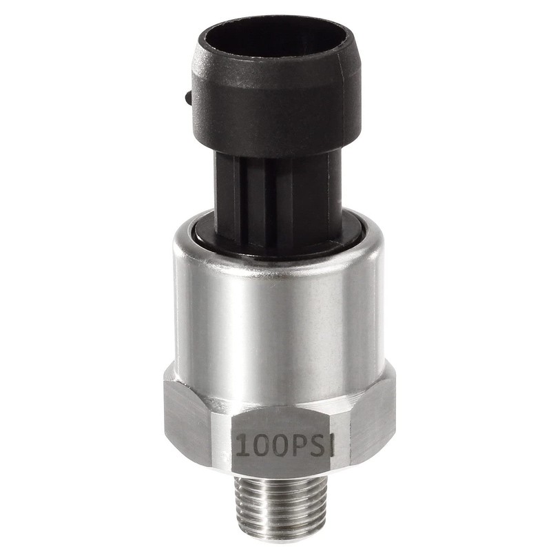 AUTEX 100psi Pressure Transducer Sensor, 0-100 Psi Pressure Sender 1/8"