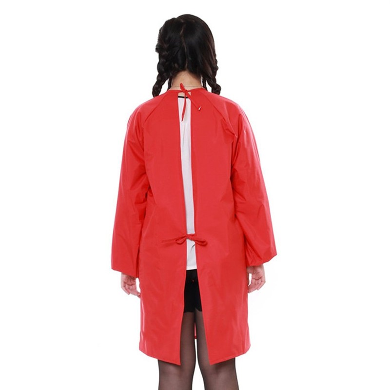 TopTie Long Sleeve Apron for Women Painting Apron Adult Painting