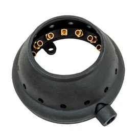 GSW Chinese Wok Range WR-JBC9NG Black 9" Speed Burner W/Cap -15 Tips Natural Gas