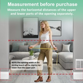 ALLAIBB Baby Gate Pressure Mounted Extra Wide Walk Through Child Kids Safety Toddler Tension White Long Large Pet Dog Gates with Extension for doorways Kitchen and Living Room (62.20-66.93"/158-170cm)