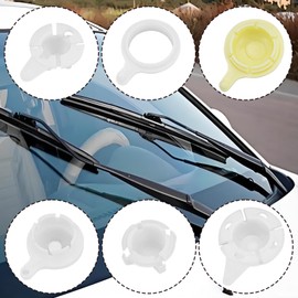 Be In Your Mind 2 Sets Car Windscreen Wiper Linkage Bushing 215tt12 Ln85 Windscreen Wiper Motor Connecting Rod Arms Socket Kit White and Yellow