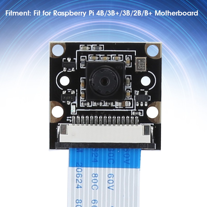 5MP Night Vision Camera with Photosensitive Light Fit for Raspberry