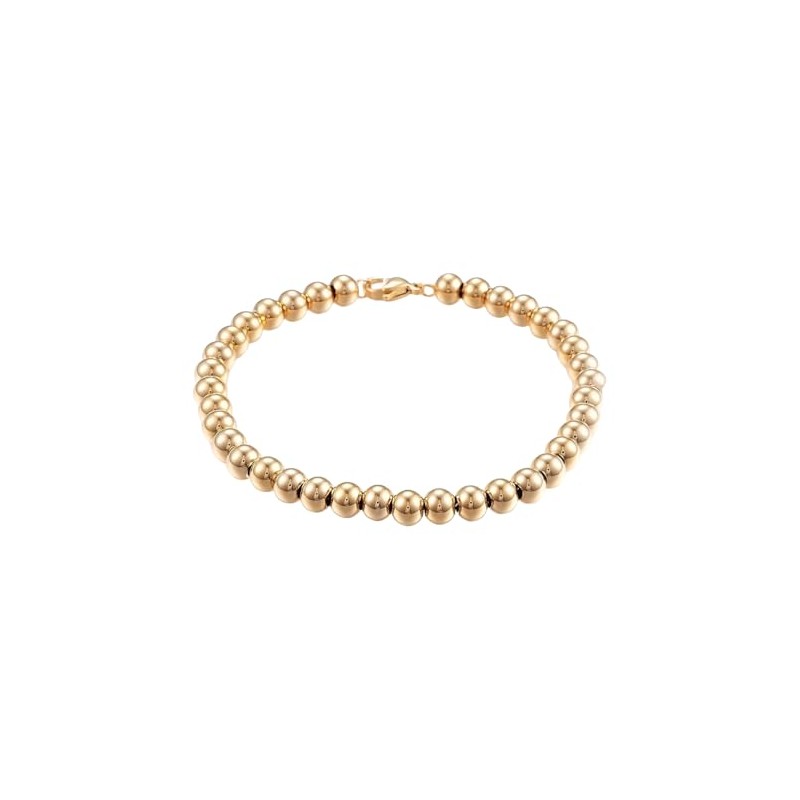 Pulsera Acero Inoxidable 304 Bolas De Acero 19.5 Cms X
