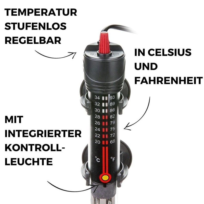 happet Aqua Precision Heating Rod 25-500 W Regulator Heater Heater