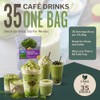 MOCAFÉ Matcha Green Tea Latte Powder Mix - Instant Cafe-Style