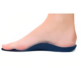 Achilles Tendonitis Support Insole | Slimflex Simple Full Length | Firm High Density | Maximum Heel Elevation Orthotic Insoles shorten Achillies Tendon, reliving Pain and Curing The Condition