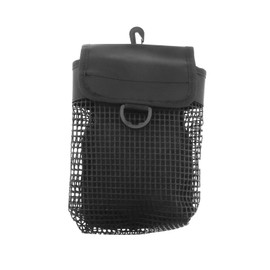 LT Easiyl Mesh Diving Bag, Portable Mesh Tool Bag, Robust Sports Bag, Outdoor Diving Equipment, Portable, Lightweight Diving Net with Buckle (Black)