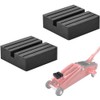 Chelhead 2 Pack Black Rectangle Jack Stand Pads Anti-Slip Jacking