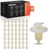 A-Premium 50PCS Nylon Trim Panel Clips Retainer Fastener Double Head