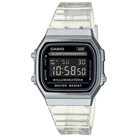 Casio Women's Digital Quartz Watch with Plastic Strap A168XES-1BEF