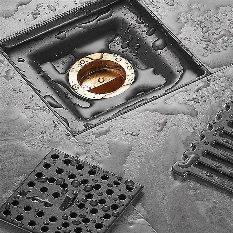 Toilet Floor Drain, Deodorising Core, Quick Drain Shower Floor Drain,