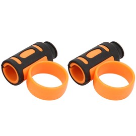 Drum Stick Control Clip, Anti-Slip Durable Drumstick Auxiliary, Drumstick Accessories for Drum Drummer Drum Auxiliary Tool(Black orange)